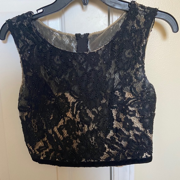 Two Piece Homecoming/Semi Formal Dress - Picture 3 of 5